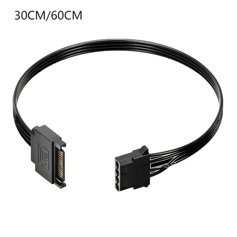 15P to 4Pin Converter Power Cable Portable Extension Cable Computer Power Adapter Hard Drive Disk Accessoriesr in Saudi Arabia