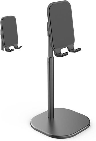 Angoily Desktop Tablet Stand Holder with Flat Base for PCs and Smartphones in Saudi Arabia