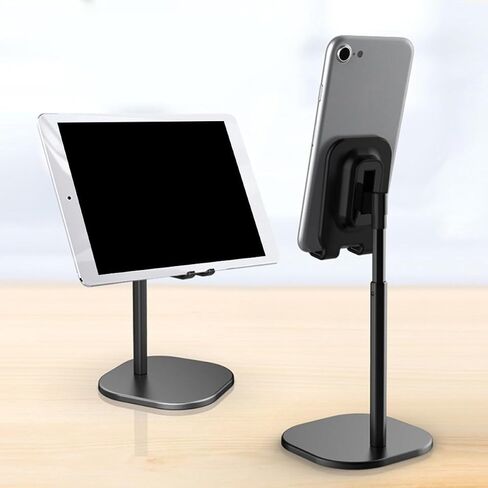 Angoily Desktop Tablet Stand Holder with Flat Base for PCs and Smartphones in Saudi Arabia