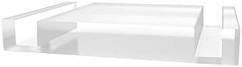 FixtureDisplays Clear Cellphone Holder Tablet Stand Acrylic Sharp Angle Look Groove is 13mm Deep in Saudi Arabia