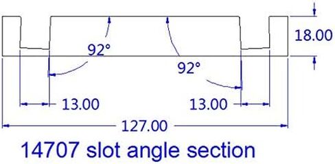 FixtureDisplays Clear Cellphone Holder Tablet Stand Acrylic Sharp Angle Look Groove is 13mm Deep in Saudi Arabia