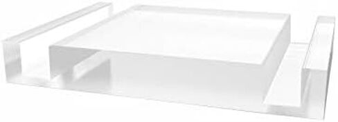FixtureDisplays Clear Cellphone Holder Tablet Stand Acrylic Sharp Angle Look Groove is 13mm Deep in Saudi Arabia