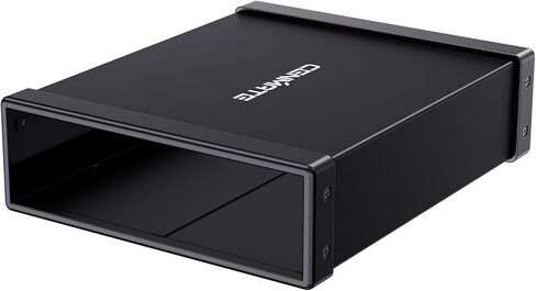 حاوية محرك أقراص Blu-Ray/CD/DVD SATA مقاس 5.25 بوصة مع USB A/C 3.0، حاوية محرك 5.25 بوصة، حاوية محرك الأقراص الضوئية تناسب أي عمق محرك يصل إلى 171 مم، سبائك الألومنيوم، قابلة للتبديل السريع (محرك الأقراص الضوئية غير متضمن) in Saudi Arabia