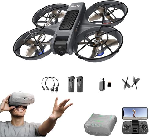 FPV Drones with HD Camera and VR Goggles Kit, Brushless Drone for Adults in Saudi Arabia