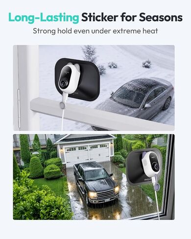 No Drill Window Mount for BOTSLAB Window Camera, No Screws, No Reflections in Saudi Arabia