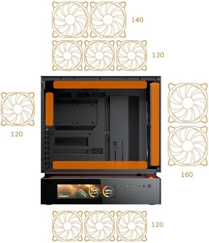 Cougar CFV235 Mesh Vision - ARGB Mid-Tower Case - White in Saudi Arabia