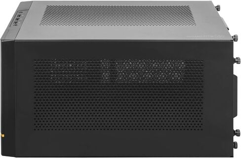 Casafoyer Technology SUGO 14, SG14, Black, Mini-ITX Cube Chassis, Supports 3 Slot Full Length GPUs/ATX PSU / 240mm AIO, 4 Removable Panels, SST-SG14B - Pack of 2 in Saudi Arabia