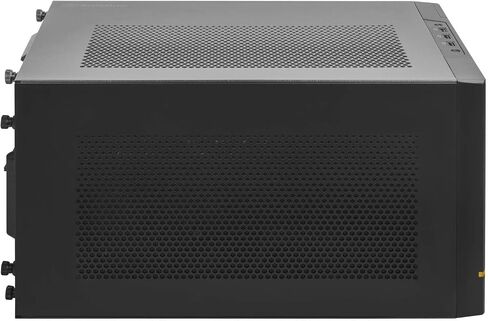 Casafoyer Technology SUGO 14, SG14, Black, Mini-ITX Cube Chassis, Supports 3 Slot Full Length GPUs/ATX PSU / 240mm AIO, 4 Removable Panels, SST-SG14B - Pack of 2 in Saudi Arabia
