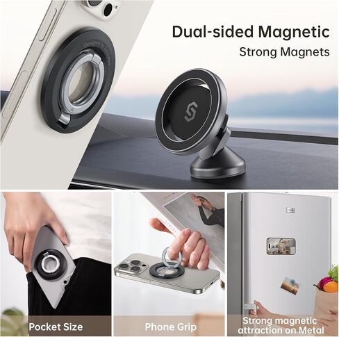 SYNCWIRE for MagSafe Car Mount and Phone Ring Holder in Saudi Arabia