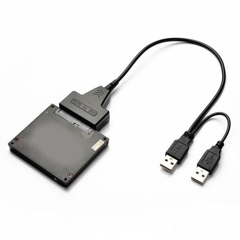 USB 2.0 to Adapter Cable for 2.5 3.5 Inch SSD External Hard Drive Converter Transfer Cord with LED Activity in Saudi Arabia