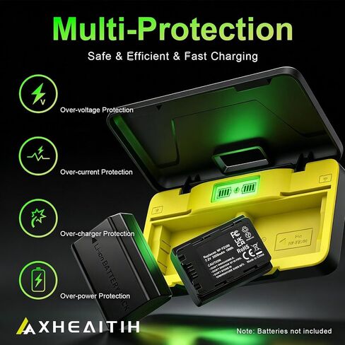 NP-FZ100 20W PD 2h Dual Slot for Sony Camera Battery Charger Fast Charging in Saudi Arabia