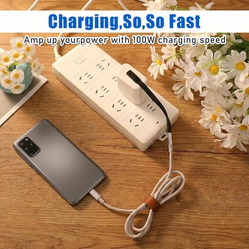 USB C 90 Degree Adapter 4Inch/10CM USB C Right Angle Adapter, 66W Fast Charging USBC 90 Degree Adapters 20Gbps Data Transfer, Support for All Mobile Phones (2 Pack) in Saudi Arabia