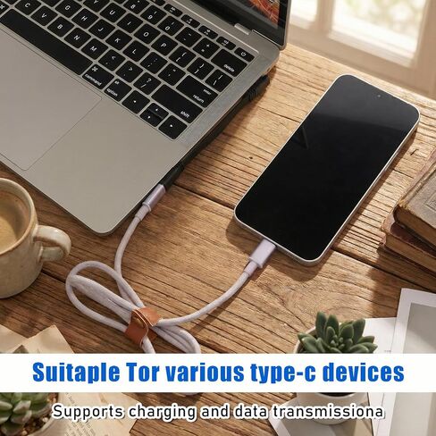 USB C 90 Degree Adapter 4Inch/10CM USB C Right Angle Adapter, 66W Fast Charging USBC 90 Degree Adapters 20Gbps Data Transfer, Support for All Mobile Phones (2 Pack) in Saudi Arabia