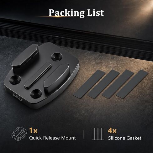 HSU Quick Release Tripod Plate with 1/4"-20 Adapter Buckle Base in Saudi Arabia