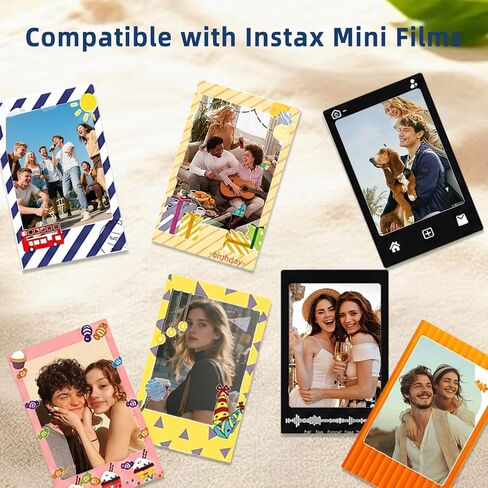 30-Pack 2x3-Inch Photo Border Stickers for Fujifilm Instax Mini 13/12/Evo in Saudi Arabia