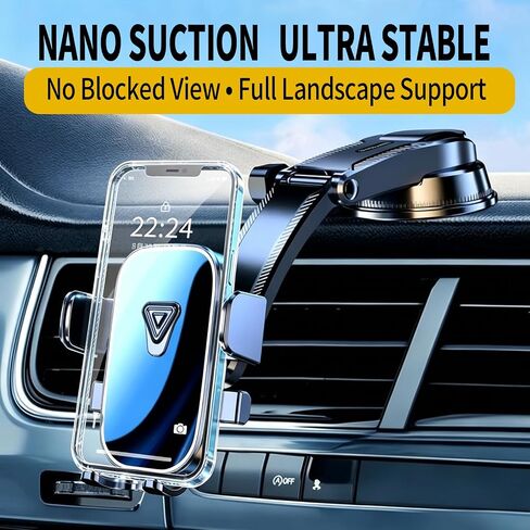 universal dash cell phone holder for your car vent 360 degree rotation in Saudi Arabia