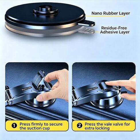 universal dash cell phone holder for your car vent 360 degree rotation in Saudi Arabia