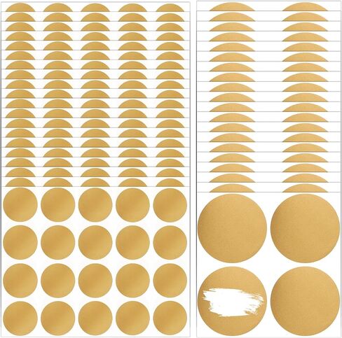480 Pcs Scratch Off Stickers1 2" Round Self-Adhesive Sticker in Saudi Arabia