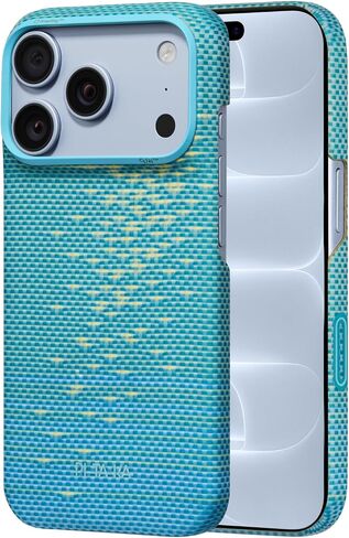 pitaka for iPhone 18 Pro Max Case 6.9", Caseless Feeling, Black Grey(Twill) in Saudi Arabia