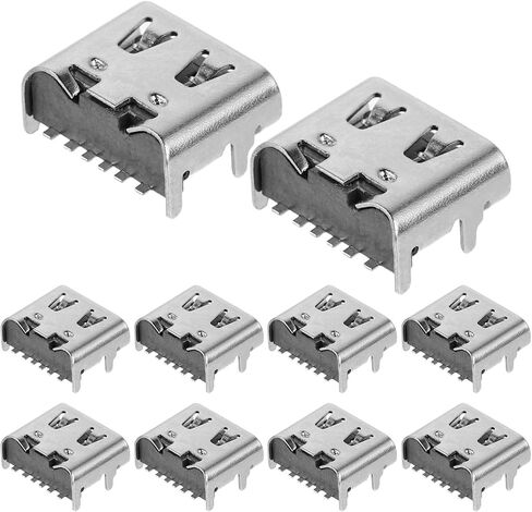 200pcs USB Type C 3.1 Female Socket 6-pin SMD Repair in Saudi Arabia