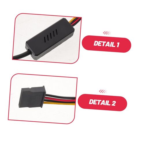 Dc to Serial Ata Hard Drive Power Cable with Step down Voltage Regulator in Saudi Arabia