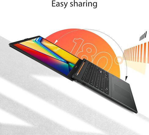 ASUS Vivobook Go 15 15.6" FHD Laptop with AMD Ryzen 5 40, AMD Radeon Graphics, 16GB RAM, 512GB SSD, Mixed Black in Saudi Arabia