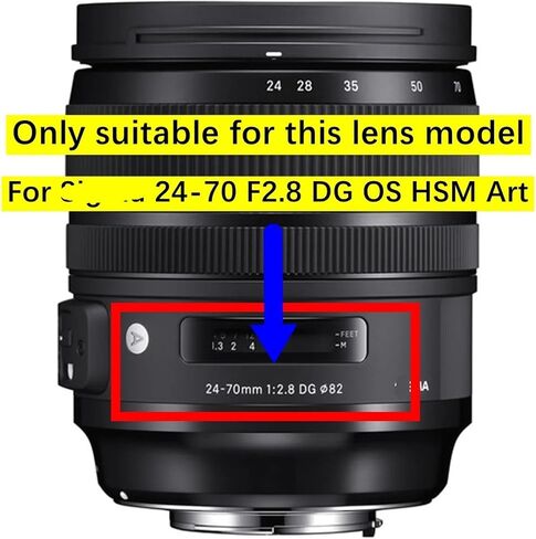 Lens Front Filter Ring, Compatible with Sigma Art 24-70mm F2.8 DG OS HSM in Saudi Arabia