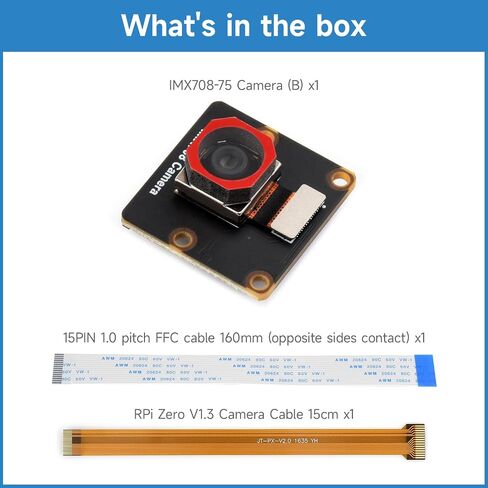 KLAYERS 12MP Autofocus Camera IMX708 79.8° FOV for Pi in Kuwait