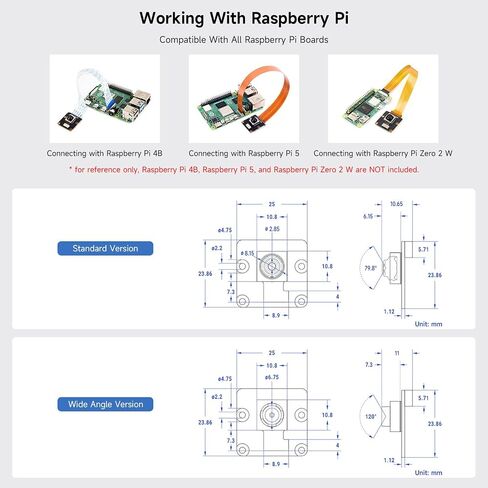 KLAYERS 12MP Autofocus Camera IMX708 79.8° FOV for Pi in Kuwait