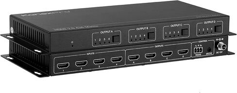 KanexPro SW-HDMX44DS HDMI 2.0 4 x 4 Matrix Switcher مع 4K إلى 1080p Down Scaling in Kuwait
