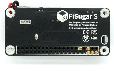PiSugar S Portable1200mAh UPS Battery for Raspberry Pi Zero W/WH/2W – Pwnagotchi Power Module with Auto Boot, Handheld Uninterruptible Power Supply (Pi Not Included) in Kuwait