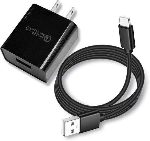 10ft USB C 18W QC3.0 USB Charger for T-Mobile Tab 5G Tablet 2023 REVVL 5G, REVVL 6/6X Pro 5G, 7/7 Pro 5G, REVVL 4/4,REVVL V+ 5G,Revvlry+,Revvlry Type USB C Charging Cable Cord Replacement in Saudi Arabia