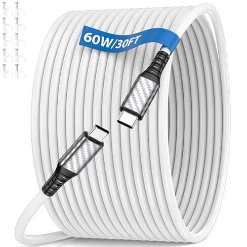 ACANDYA USB C Cable 30FT Extra Long 60W Fast Charging Outdoor Camping Cord in Saudi Arabia