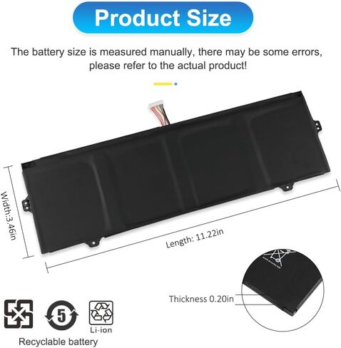 استبدال بطارية الكمبيوتر المحمول AA-PBMN4VN لجهاز Samsung Galaxy Book Pro 360 15 15.6 بوصة NP950XDB NP950XDB-KB1US NP950XDB-KA1US NP950XDB-KC5US NP950XDB-KC3US NP950QDB NP950QDB-KB1US 15.44 فولت 68 واط/4405 مللي أمبير in Kuwait