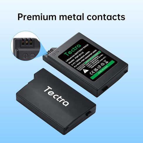 Tectra 1200mAh PSP 3000 Battery for Sony PSP-3000 PSP 2000 PSP-S110 Console in Kuwait