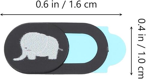 2 Slide Covers ABS Laptop Camera Privacy Shutter in Saudi Arabia