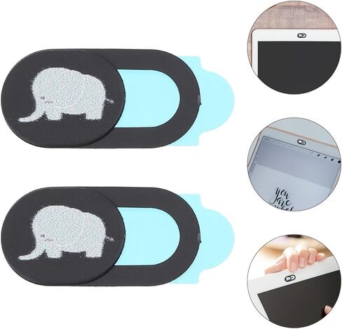 2 Slide Covers ABS Laptop Camera Privacy Shutter in Saudi Arabia