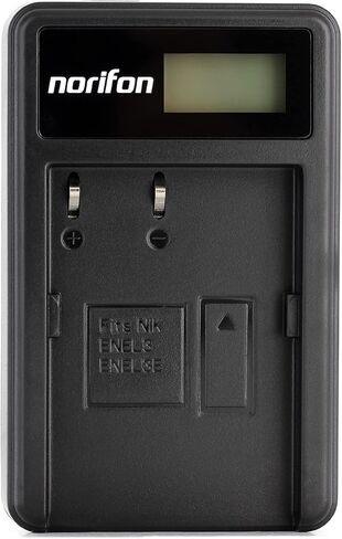 Norifon EN-EL3 LCD USB Charger for Nikon D100, D100 SLR, D200 in Saudi Arabia