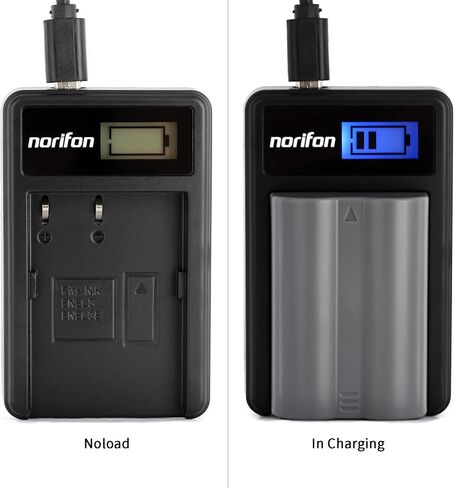 Norifon EN-EL3 LCD USB Charger for Nikon D100, D100 SLR, D200 in Saudi Arabia