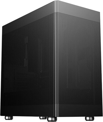 Itek Case PROMESH 35B Gaming Office Mini Tower mATX- Type-C- 2xUSB3-3 Sides MESH in Kuwait