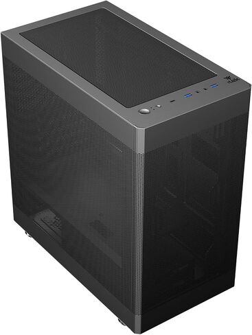 Itek Case PROMESH 35B Gaming Office Mini Tower mATX- Type-C- 2xUSB3-3 Sides MESH in Kuwait