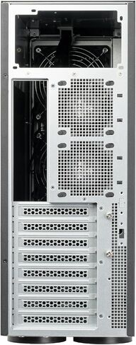 Silverstone WS380-E, High Expandability Professional Workstation Chassis with 8 Hot Swappable Trays and 360mm Radiator Bracket, SST-WS380-E in Saudi Arabia