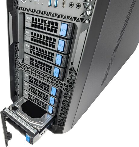 Silverstone WS380-E, High Expandability Professional Workstation Chassis with 8 Hot Swappable Trays and 360mm Radiator Bracket, SST-WS380-E in Saudi Arabia
