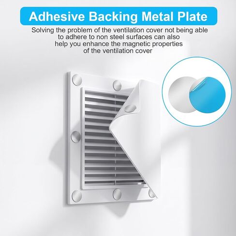 30Pcs Adhesive Metal Plates for Magnets Metal Discs for Magnetic Car Mount in Saudi Arabia