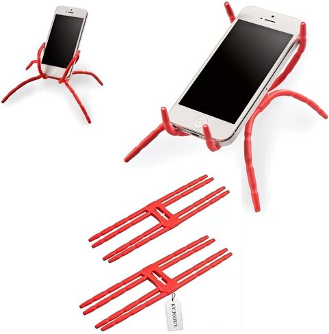 Universal Multi-Function Portable Spider Flexible Grip Holder for iPhone Samsung Google Pixel Holder for Cell Phone Smartphones Tablets in Car Bicycle Desk Plane Random Color in Saudi Arabia