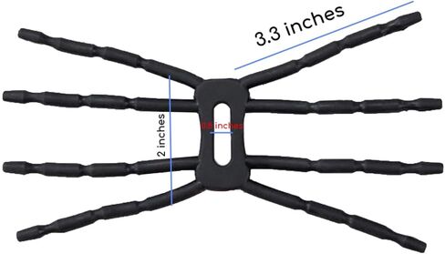 Universal Multi-Function Portable Spider Flexible Grip Holder for iPhone Samsung Google Pixel Holder for Cell Phone Smartphones Tablets in Car Bicycle Desk Plane Random Color in Saudi Arabia