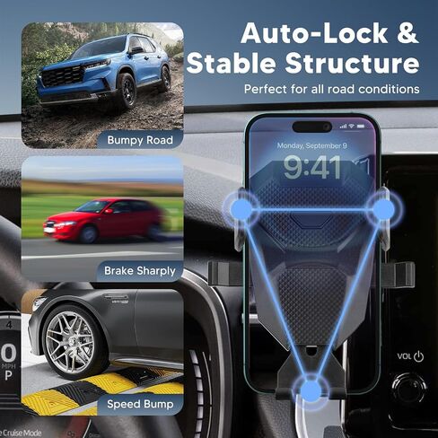 حامل هاتف مناسب لـ 2019-2026 Toyota Corolla 2022-2026 Corolla Cross Phone Mount Accessories، حامل هاتف خلوي متنقل قابل للتعديل مقاس 8 بوصات، شاشة كورولا للملاحة وشاشة داخلية in Kuwait