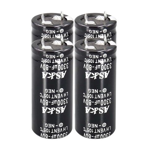 4PCS 200V 680uF Snap in Aluminum Electrolytic Capacitor for Power Amplifie, Battery Charger;Subwoofer,Bridge Rectifier Filter in Saudi Arabia