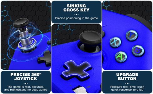 Dinosoo 2 Pack Wireless for Xbox One, Series X|S, & PC, with Turbo in Saudi Arabia