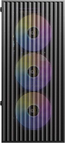 Antec AX27 RGB Elite ATX Mid-Tower Gaming PC Case - Black - 4 RGB Fans in Saudi Arabia